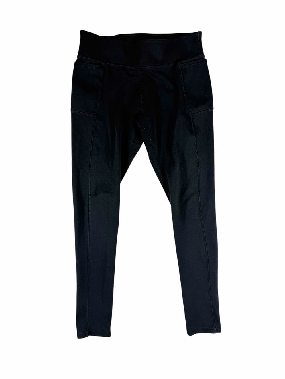 Tasc Performance Black Pocket Leggings Yoga Workout Athletic Pants Large